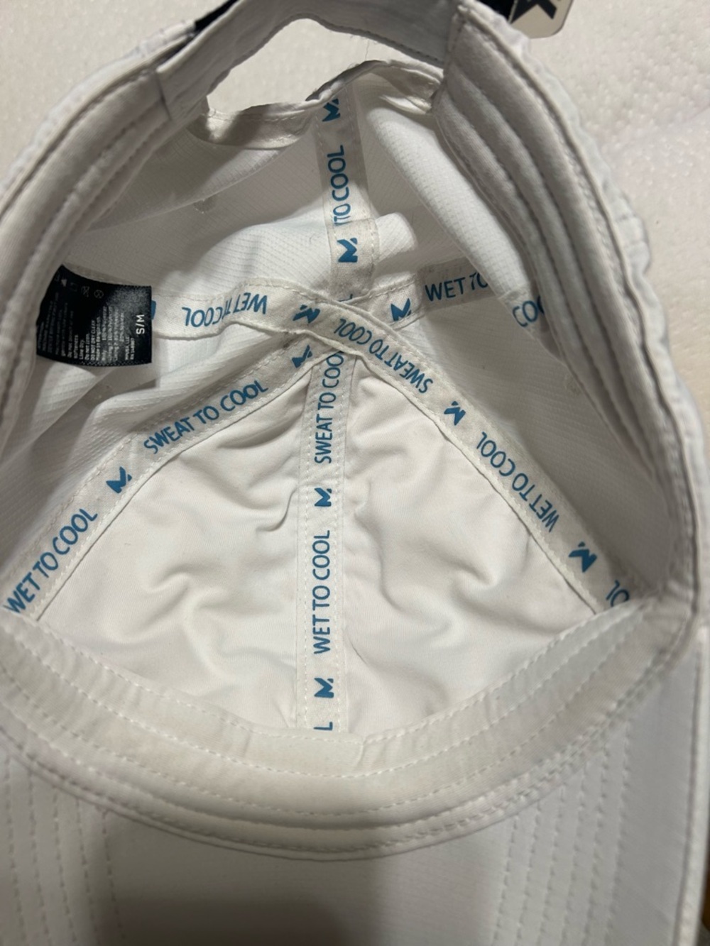 Mission Performance White Baseball Cap - Picture 3 of 3